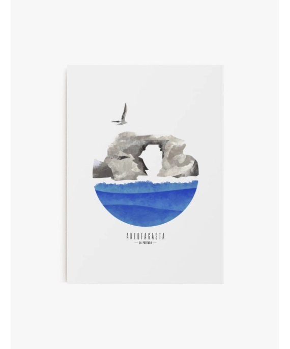 Cuadro Portada Antofagasta | Be Minimal