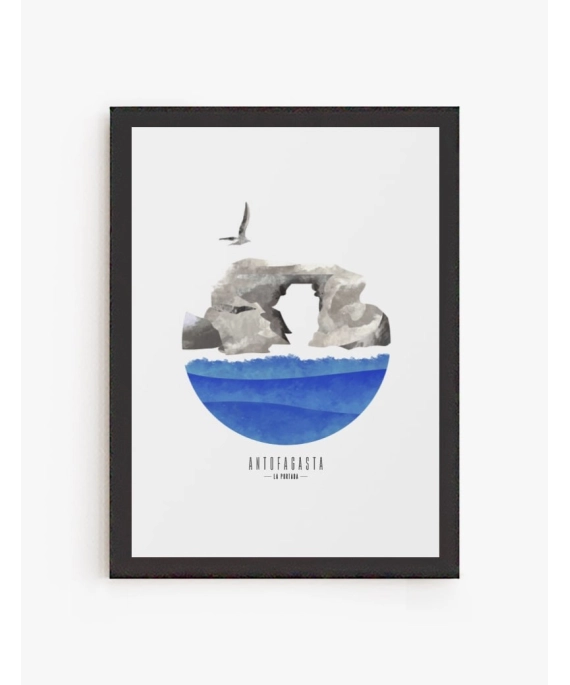 Cuadro Portada Antofagasta | Be Minimal