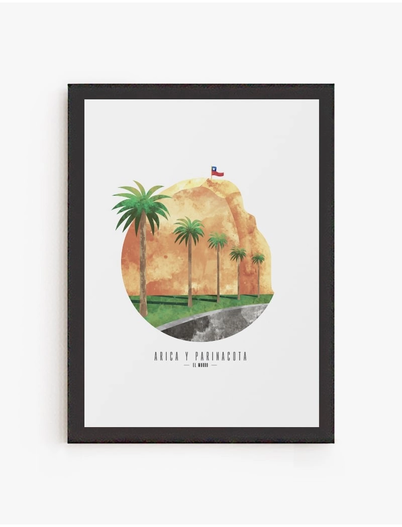 Cuadro Morro de Arica | Be Minimal