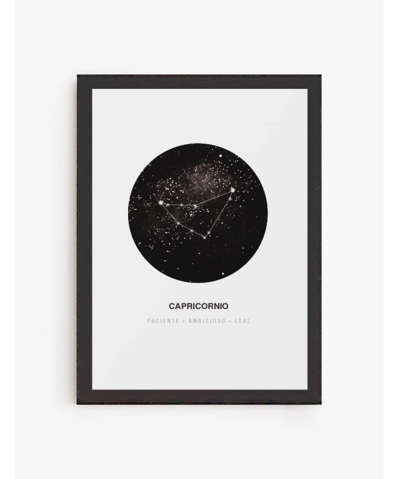 Cuadro Constelación Capricornio | Be Minimal