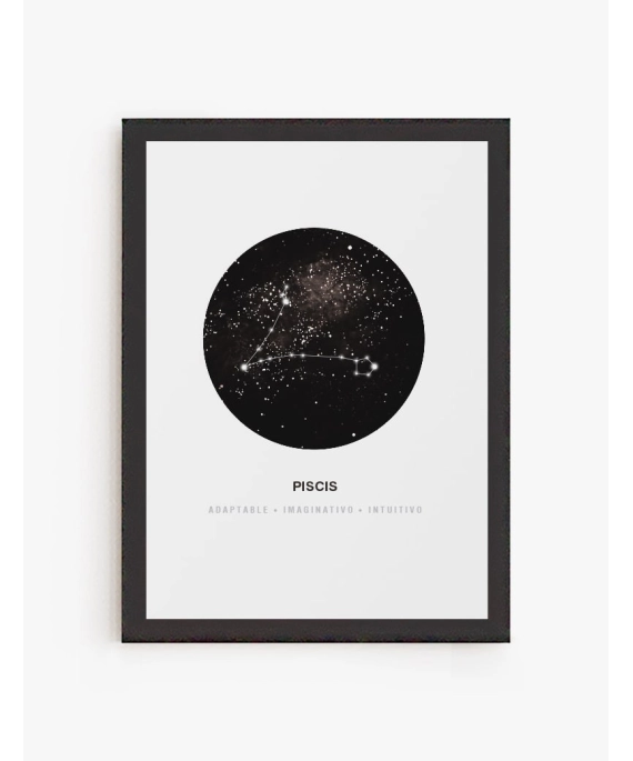 Cuadro Constelación Piscis | Be Minimal