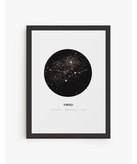 Cuadro Constelación Virgo | Be Minimal