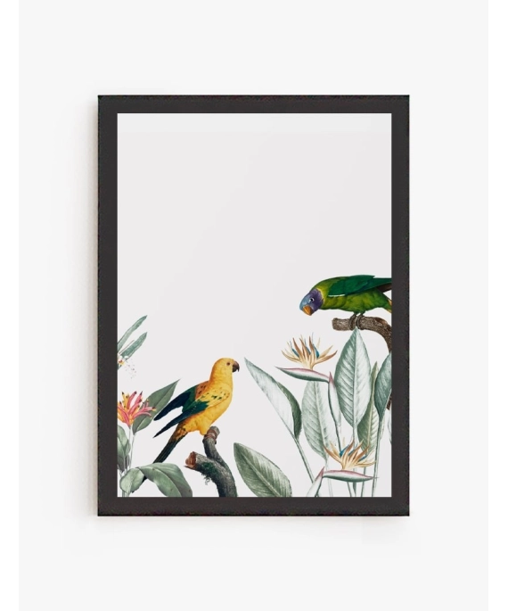 Cuadro Tropical birds | Be Minimal