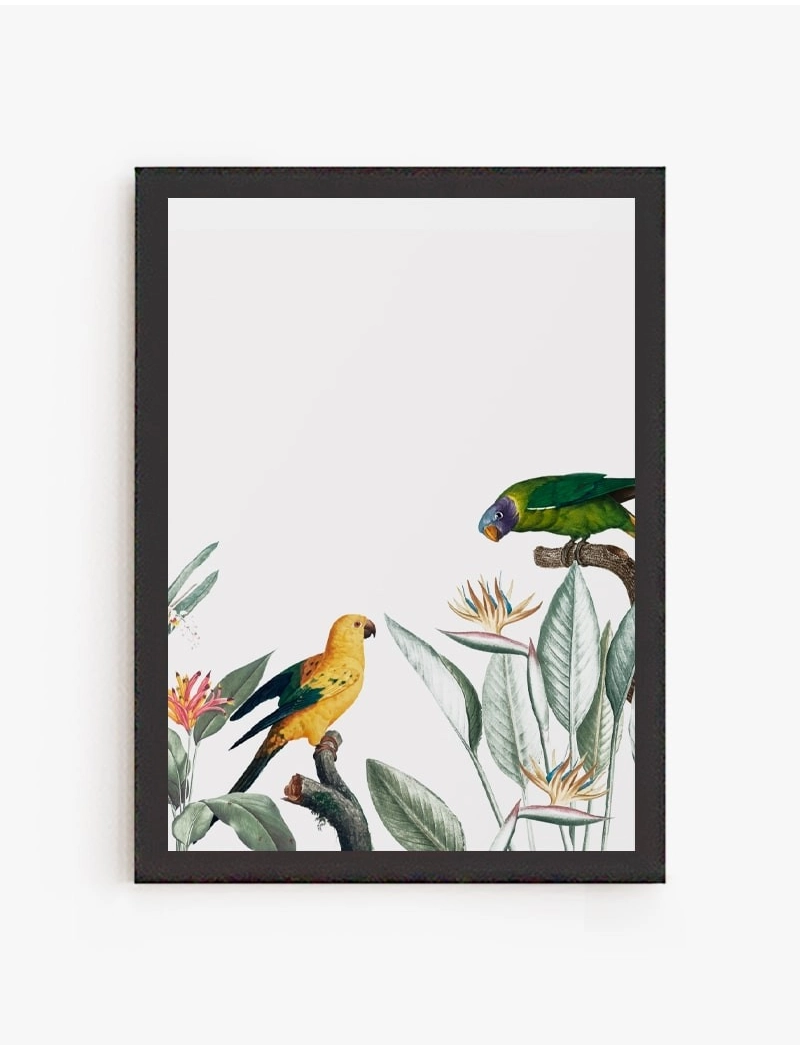 Cuadro Tropical birds | Be Minimal