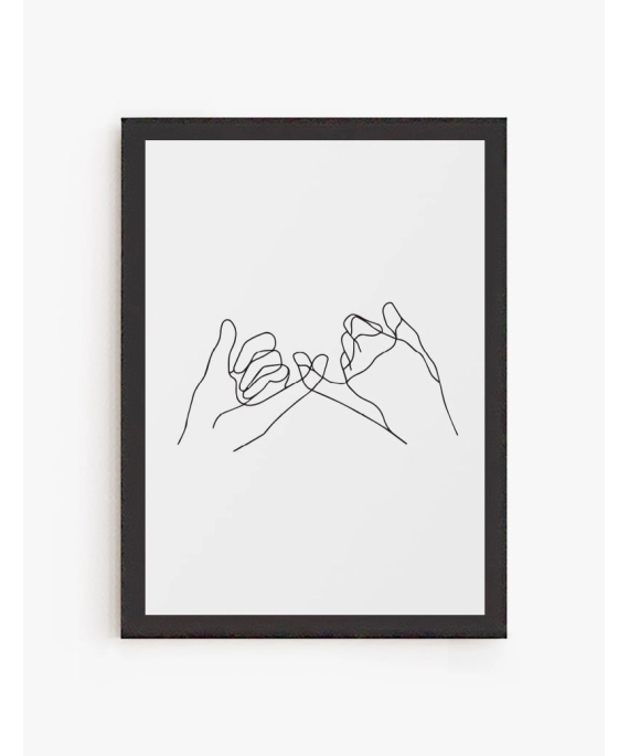 Cuadro Pinky Promise | Be Minimal