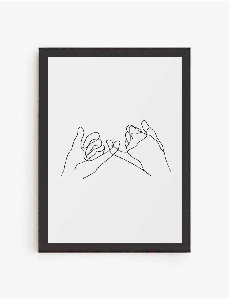 Cuadro Pinky Promise | Be Minimal