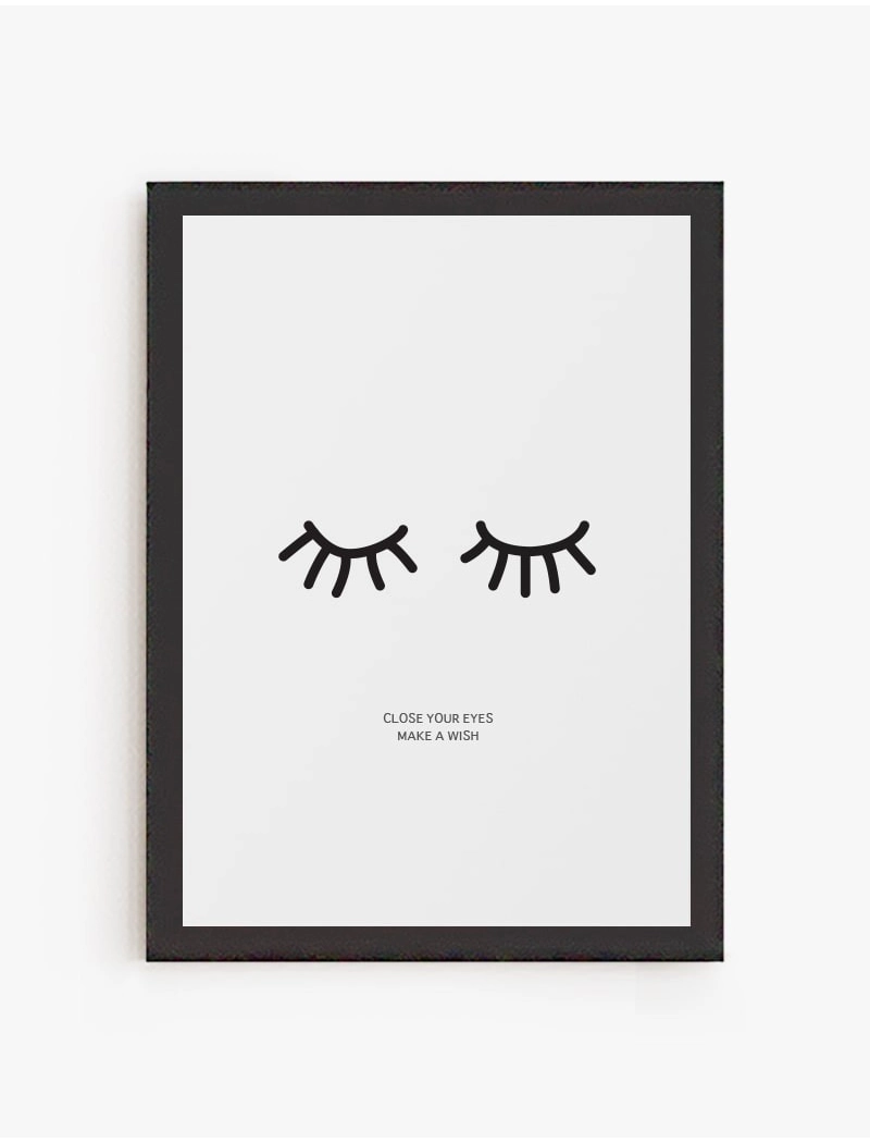 Cuadro Make a Wish | Be Minimal