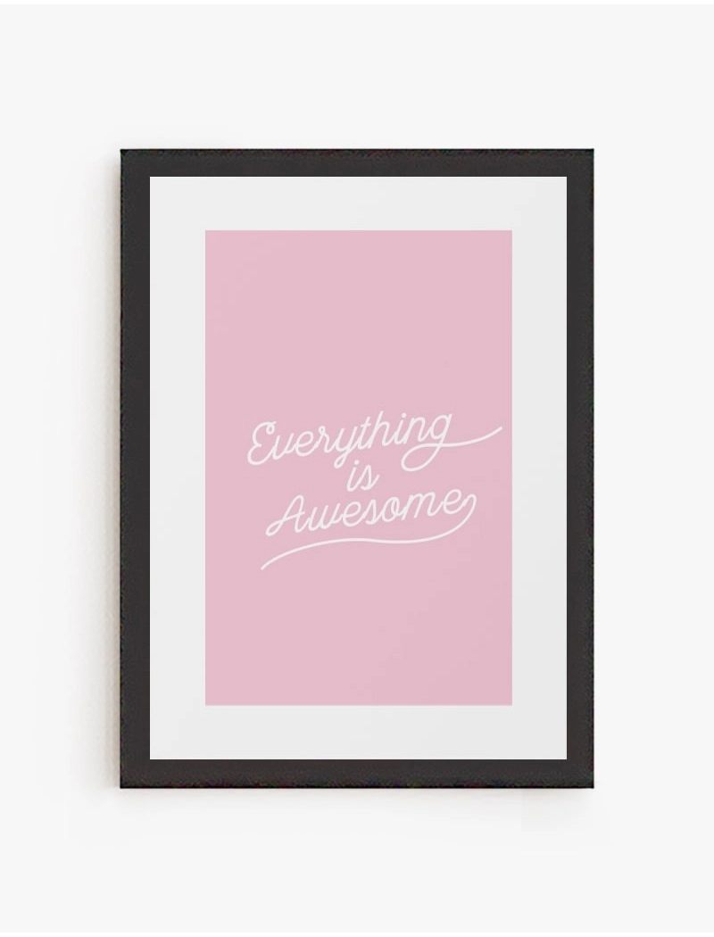 Cuadro Awesome | Be Minimal
