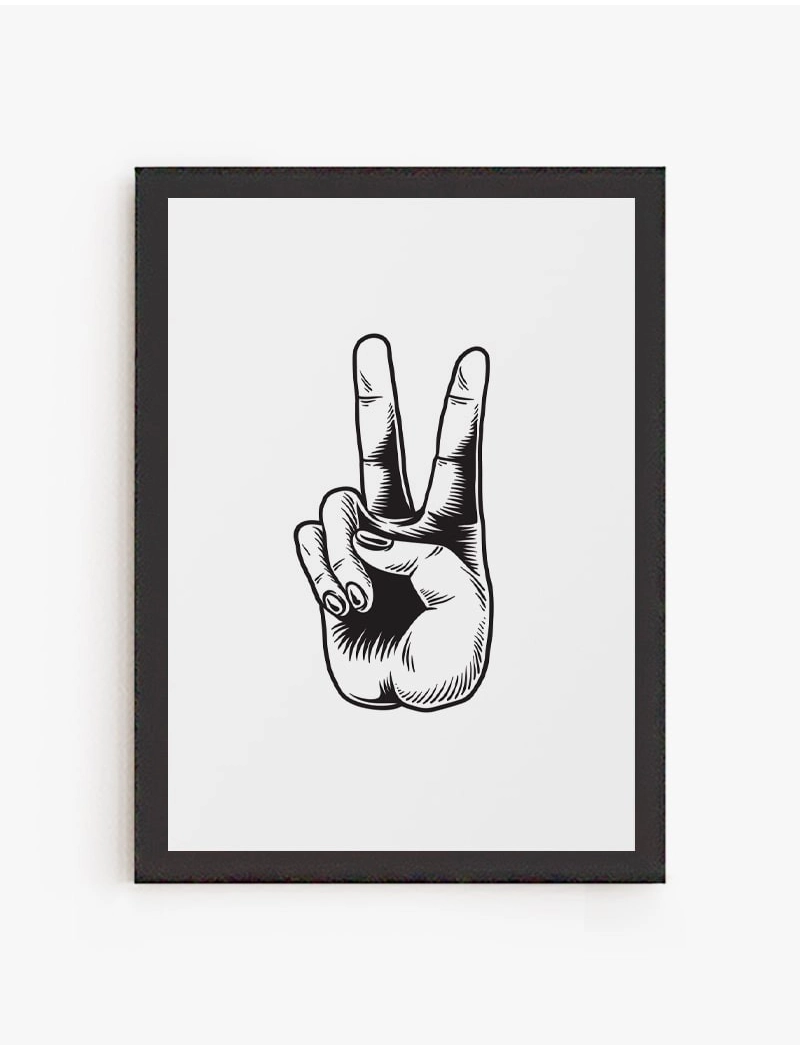 Cuadro Peace | Be Minimal
