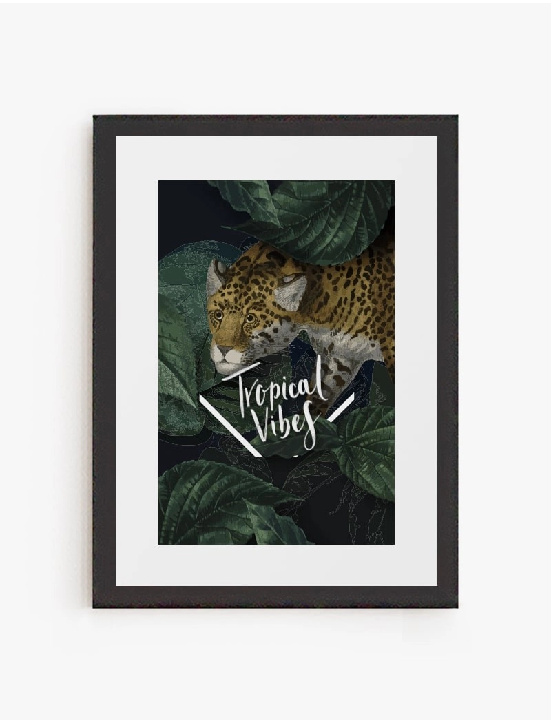 Cuadro Tropical Vibes | Be Minimal