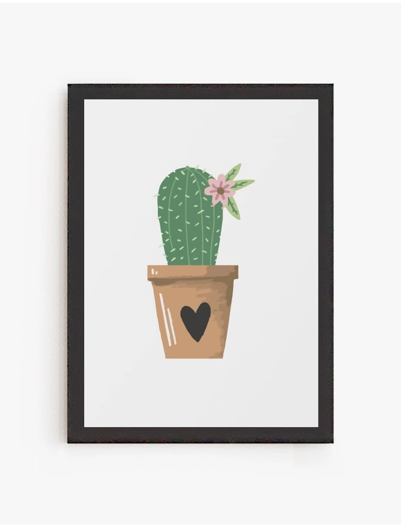 Cuadro Cactus Love 01 | Be Minimal