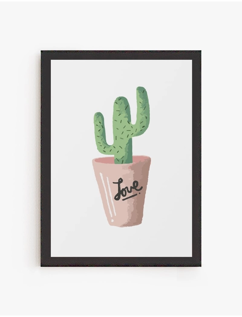 Cuadro Cactus Love 02 | Be Minimal