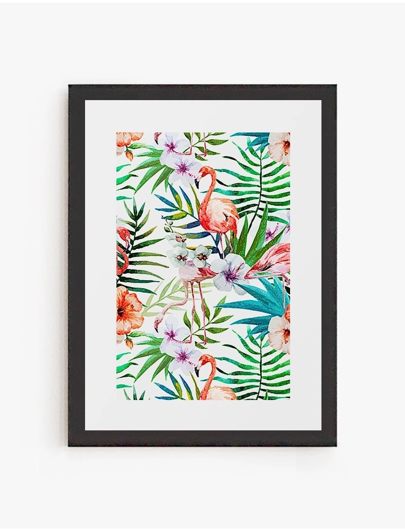 Cuadro Flamenco Tropical | Be Minimal