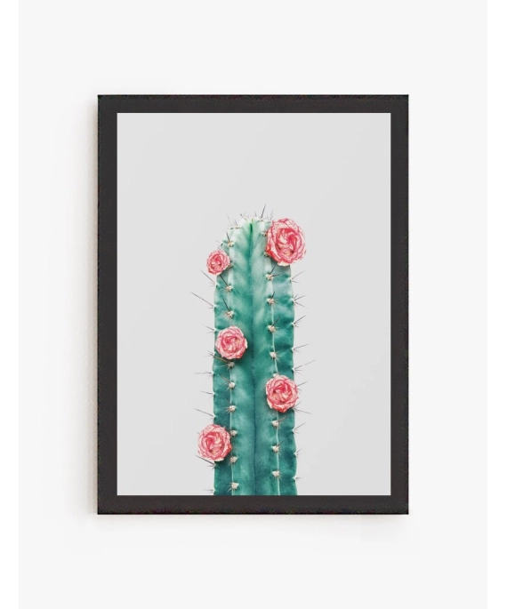 Cuadro Cactus y Flor 02 | Be Minimal
