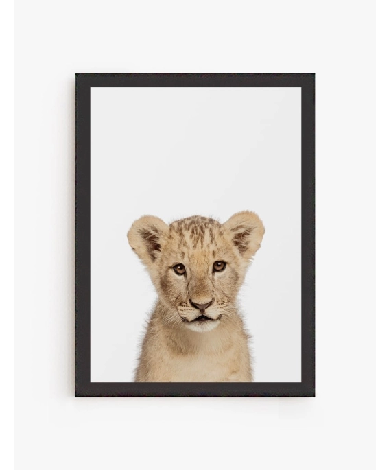 Cuadro León Bebe | Be Minimal