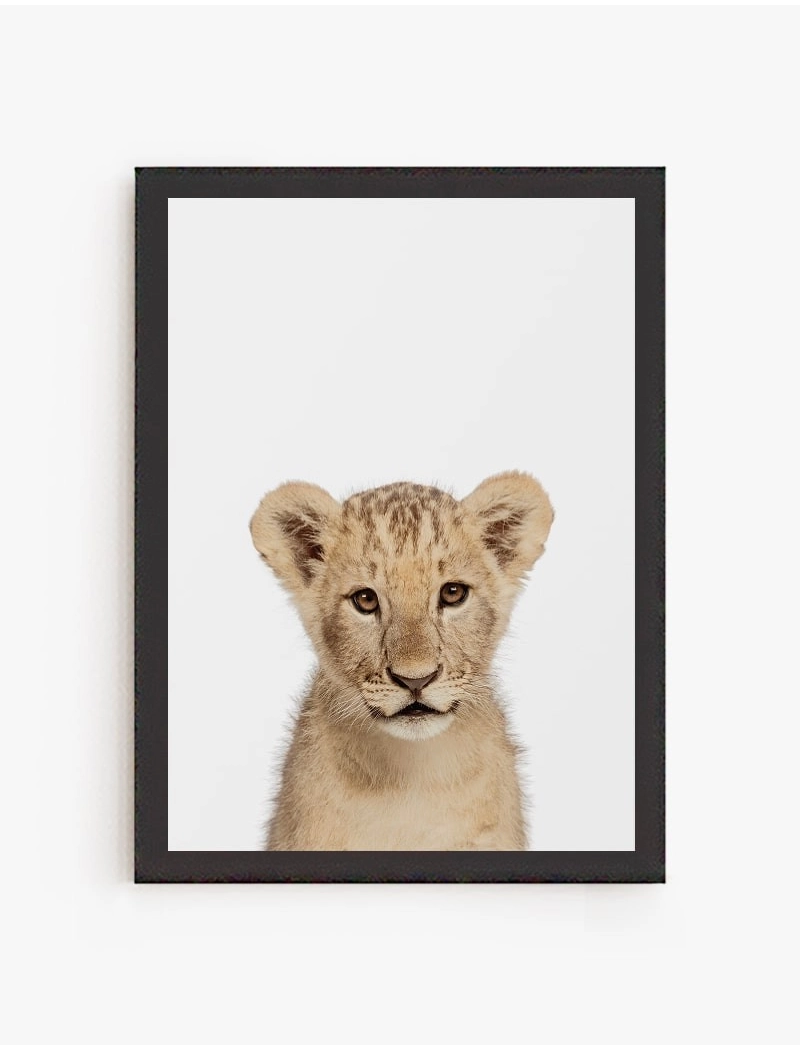Cuadro León Bebe | Be Minimal