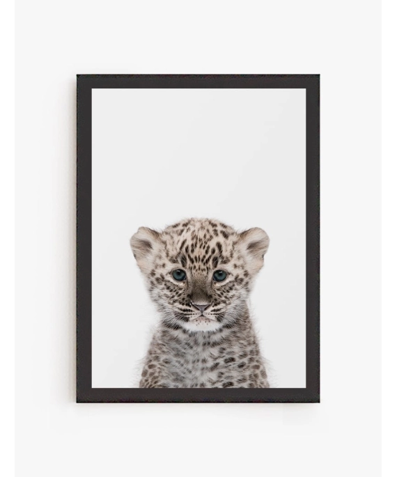 Cuadro Leopardo Bebe | Be Minimal