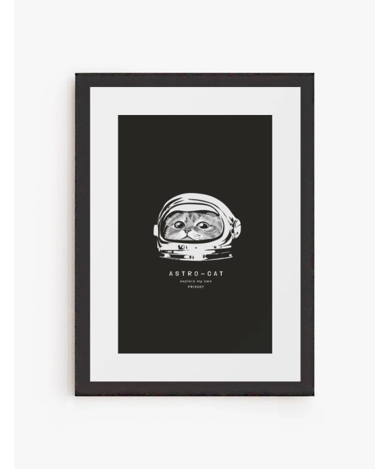 Cuadro Astro Cat | Be Minimal