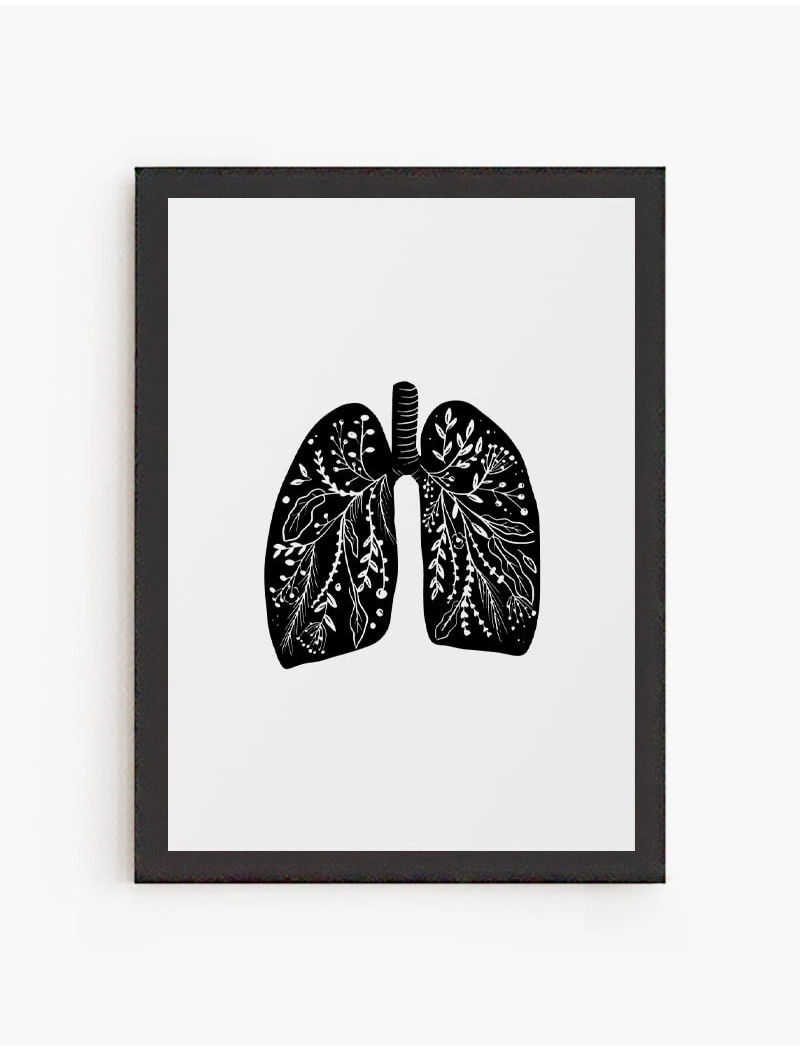 Cuadro Pulmones | Be Minimal