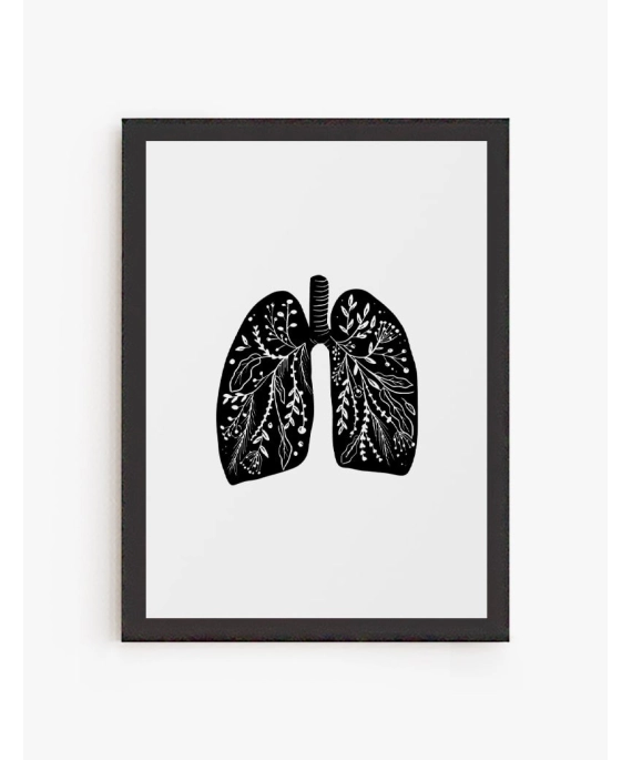 Cuadro Pulmones | Be Minimal
