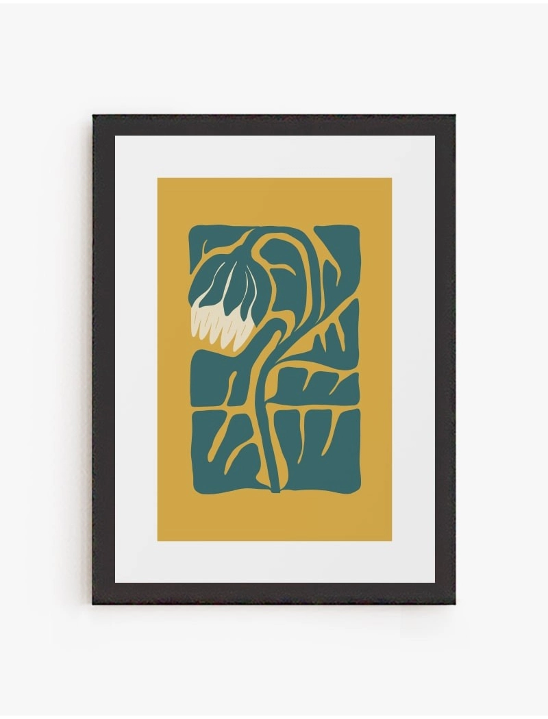 Cuadro Flower Matisse 02 | Be Minimal