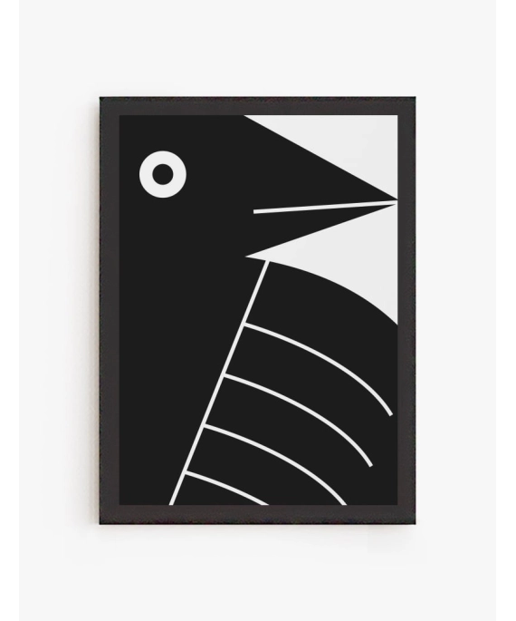 Cuadro Magic Bird | Lámina decorativa para enmarcar