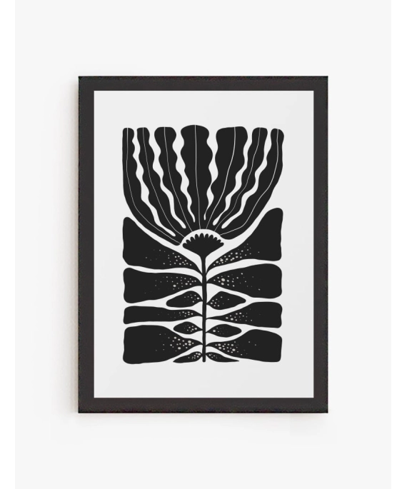 Cuadro Flower Black | Be Minimal