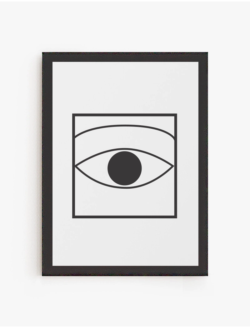 Cuadro Ojo Abstracto | Be Minimal