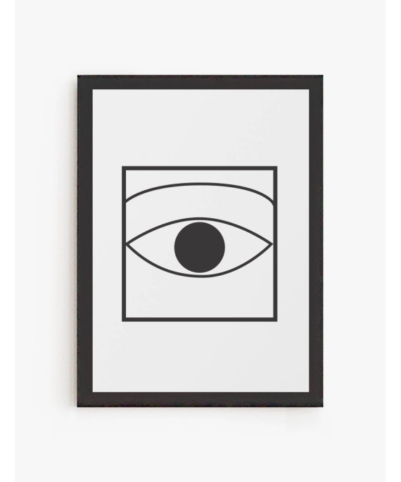 Cuadro Ojo Abstracto | Be Minimal
