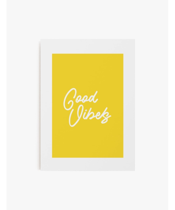 Cuadro Good Vibes | Be Minimal