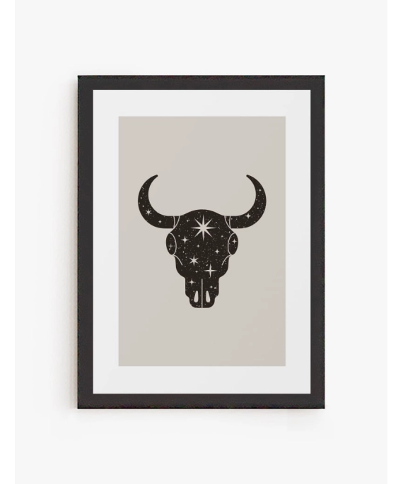 Cuadro Calavera Mística | Be Minimal