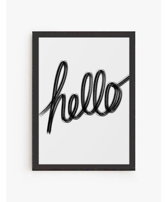 Lámina impresa | Cuadro Hello