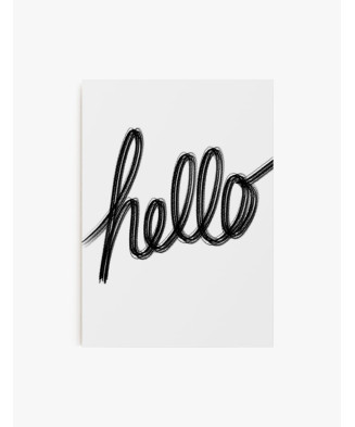 Lámina impresa | Cuadro Hello