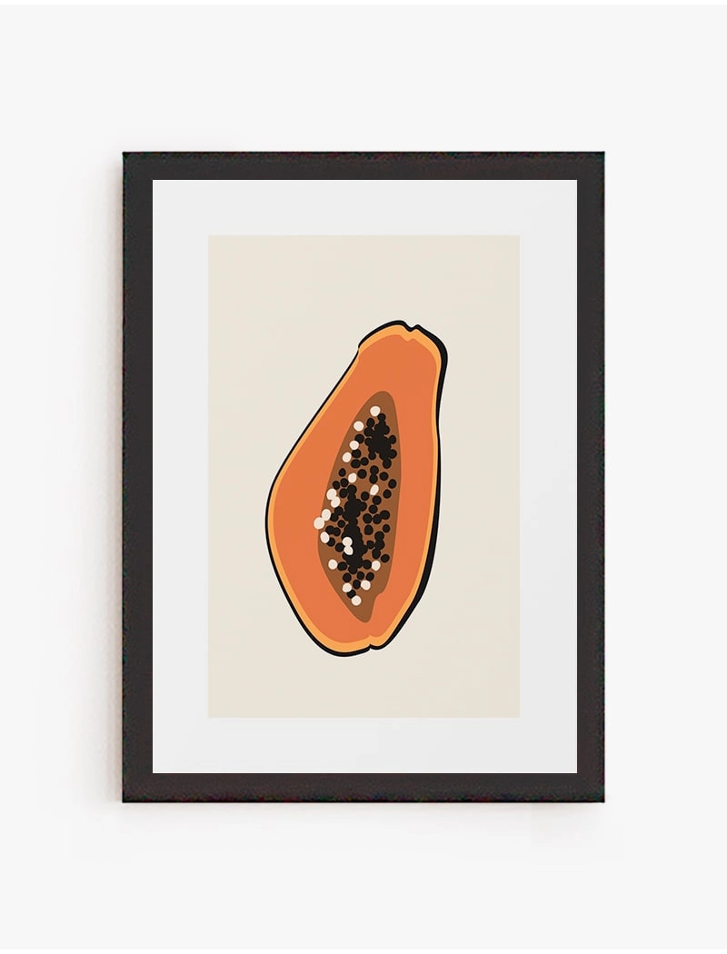 Cuadro Papaya | Be Minimal