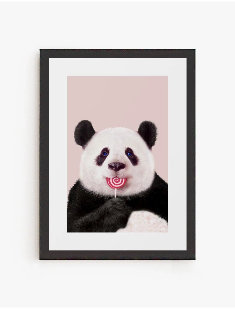 Cuadro Candy Panda |  Be Minimal