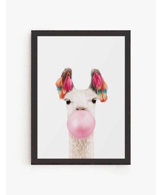 Cuadro Llama Gum | Be Minimal