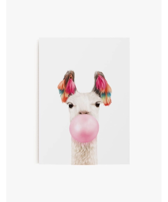 Cuadro Llama Gum | Be Minimal