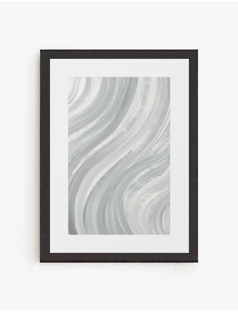 Cuadro Grey | Lámina decorativa para enmarcar