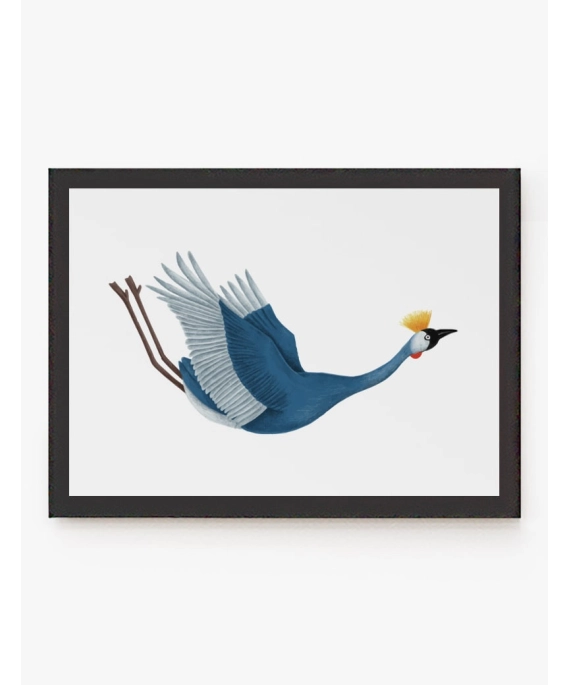 Cuadro Grulla Japonesa | Be Minimal