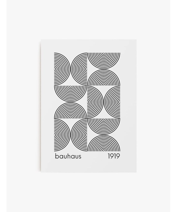Cuadro Ecos Bauhaus | Be Minimal