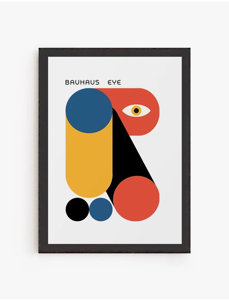 Cuadro Bauhaus Eye | Be Minimal