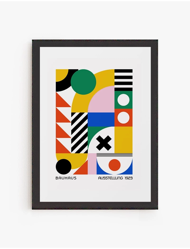 Cuadro Bauhaus Ausstellung 1923 | Be Minimal