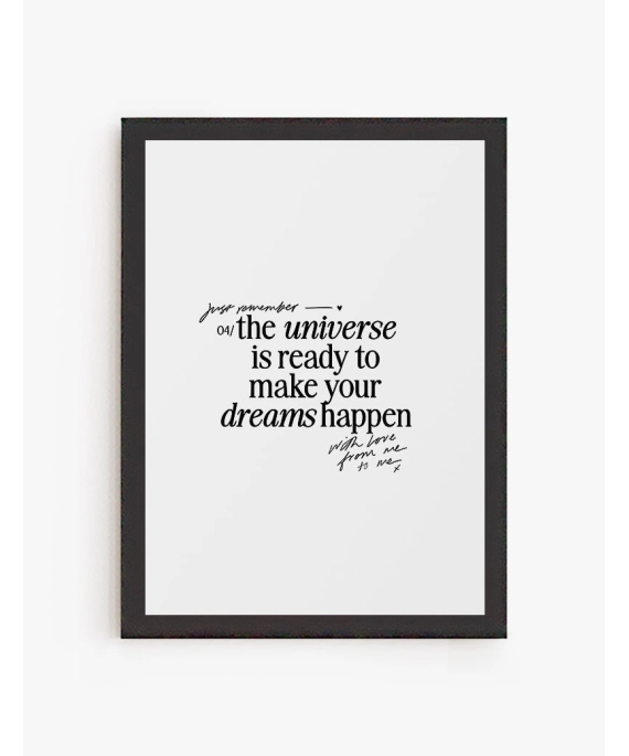 Cuadro The Universe is ready | Be Minimal