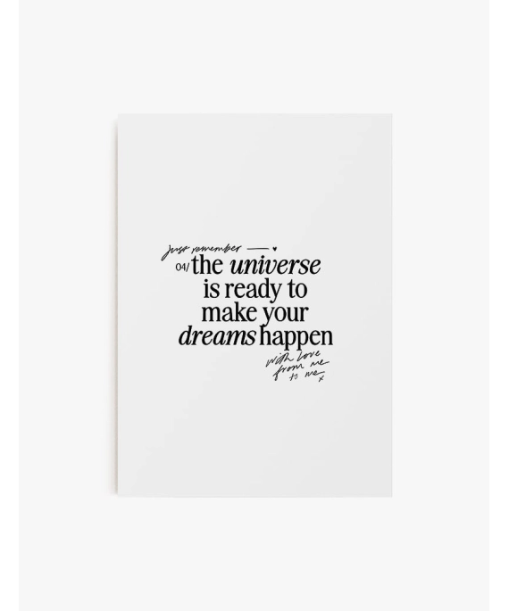Cuadro The Universe is ready | Be Minimal