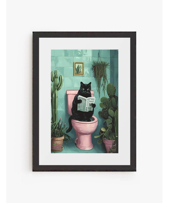 Cuadro Sabiduría Felina | Be Minimal