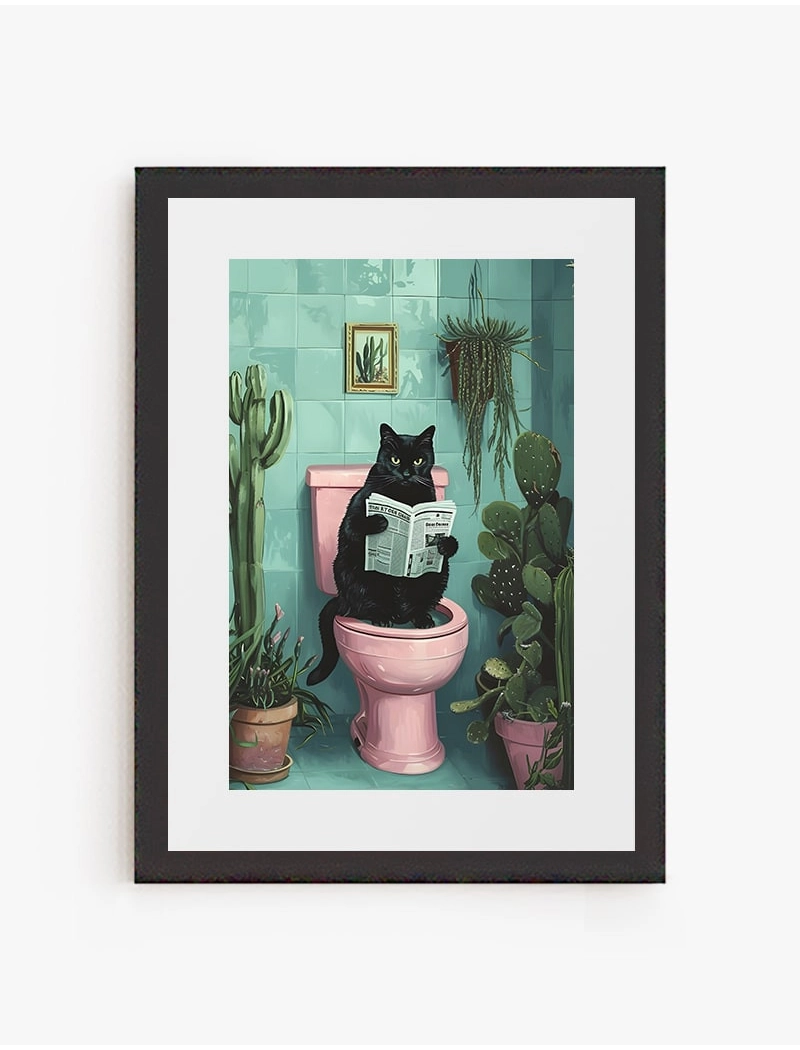 Cuadro Sabiduría Felina | Be Minimal