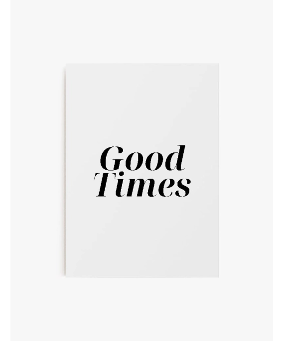 Cuadro Good Times | Be Minimal