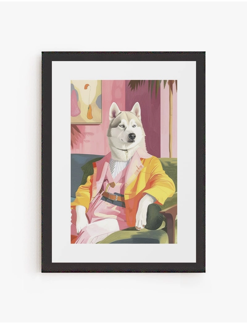 Cuadro Husky Husky | Be Minimal