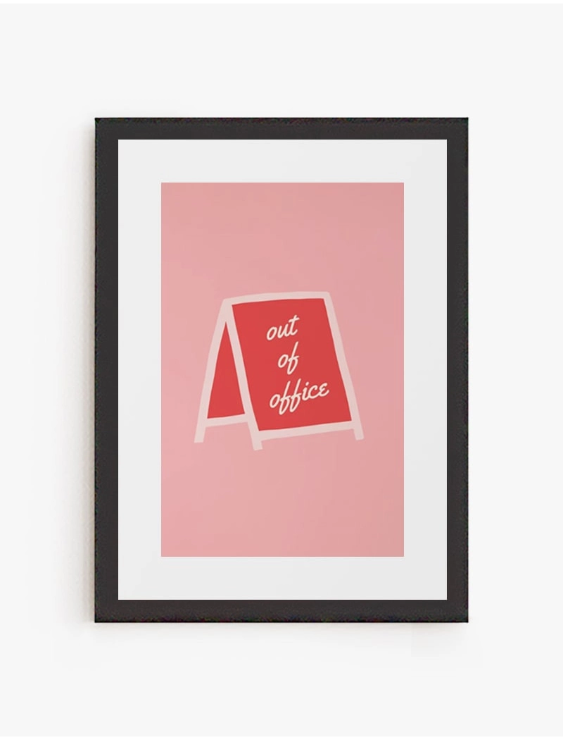 Cuadro Out of Office | Be Minimal