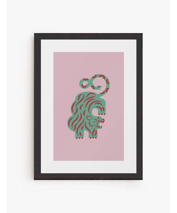 Cuadro Pink Tiger | Be Minimal